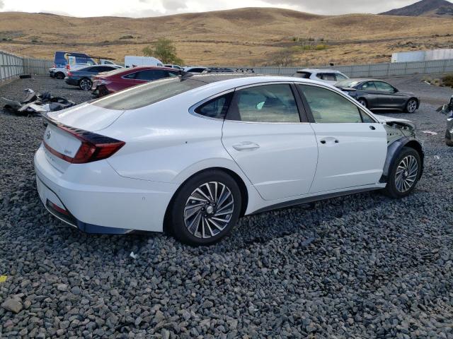 HYUNDAI SONATA HYB 2022 white  hybrid engine KMHL54JJ3NA053074 photo #4