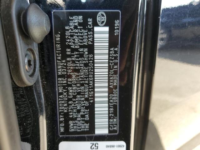 2024 TOYOTA CAMRY SE N - 4T1G11AK6RU250426