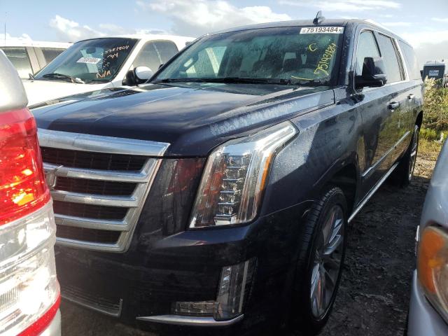 CADILLAC ESCALADE E 2018 blue  gas 1GYS4JKJ8JR181865 photo #1