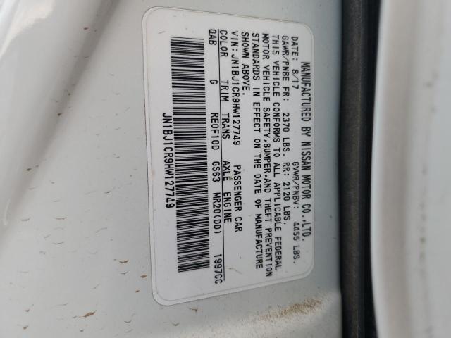 2017 NISSAN ROGUE SPOR - JN1BJ1CR9HW127749