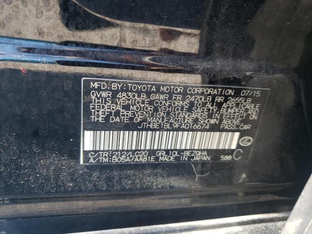 2015 LEXUS GS 350 - JTHBE1BL9FA016674