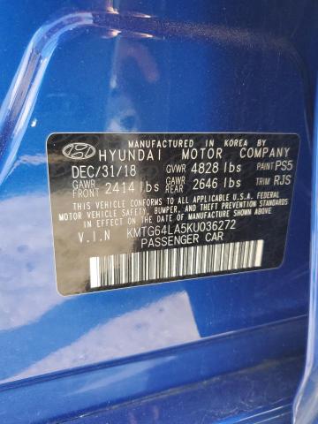 2019 GENESIS G70 ADVANC KMTG64LA5KU036272