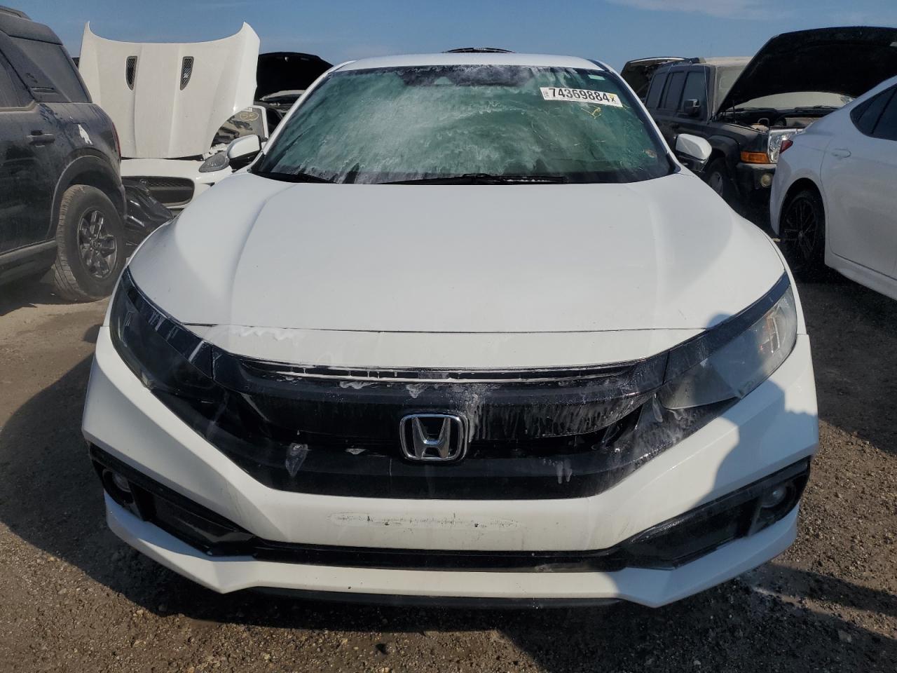 Lot #2974636559 2020 HONDA CIVIC SPOR