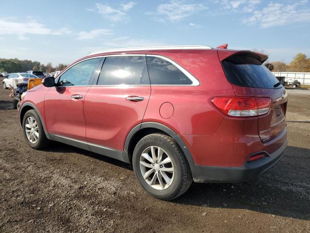 KIA SORENTO LX 2017 red  gas 5XYPG4A38HG255737 photo #3