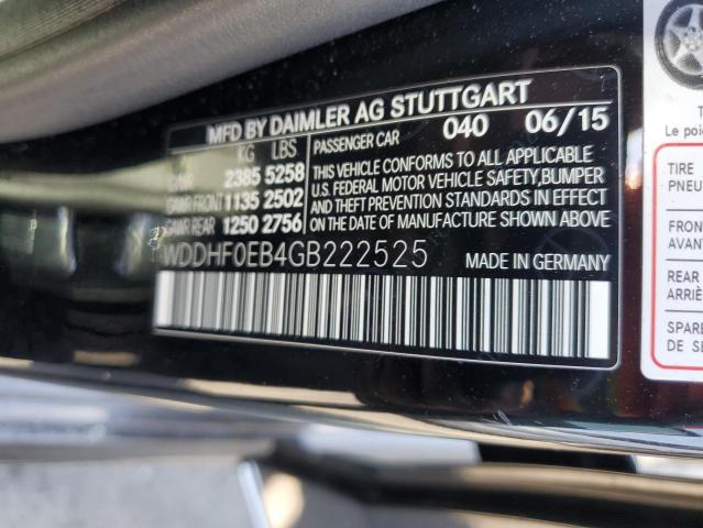 2016 MERCEDES-BENZ E 250 BLUE WDDHF0EB4GB222525