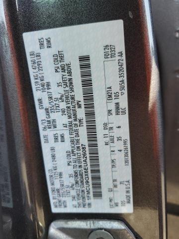 VIN 1FMCU9GX6EUA26087 2014 Ford Escape, SE no.13