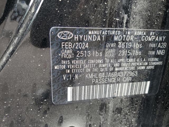 VIN KMHL64JA6RA377963 2024 HYUNDAI SONATA no.12