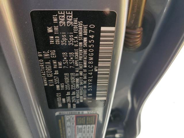 2021 KIA SORENTO BA 5XYRL4LC8MG055470