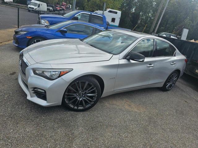 VIN JN1FV7AR9GM450849 2016 Infiniti Q50, Red Sport 400 no.2