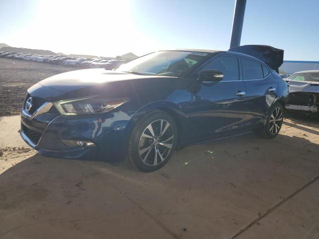 NISSAN MAXIMA 3.5 2018 blue  gas 1N4AA6AP3JC396088 photo #1