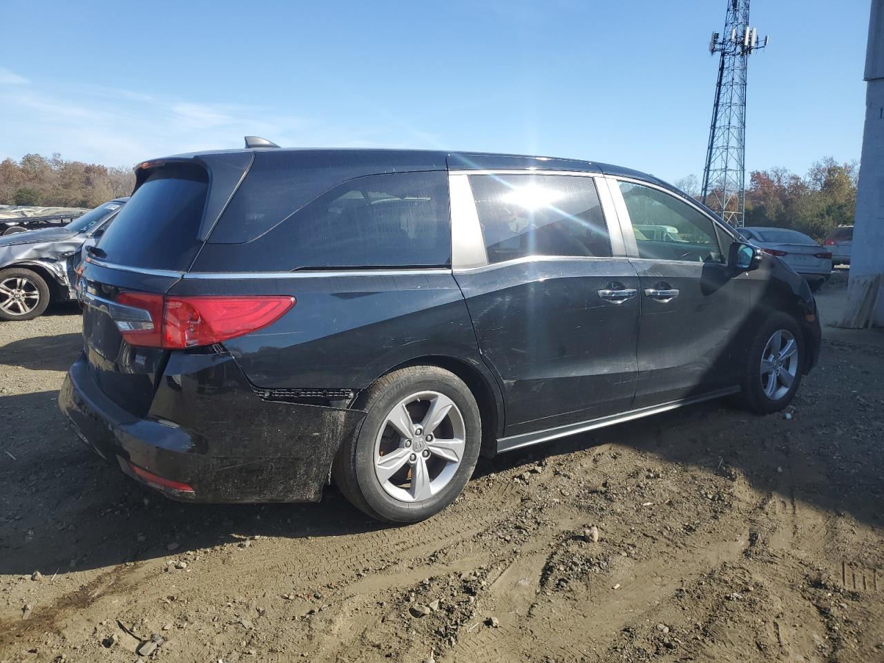 Lot #2945595114 2020 HONDA ODYSSEY EX