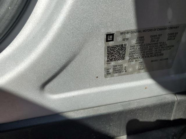 2018 CHEVROLET EQUINOX LT - 2GNAXJEVXJ6291195