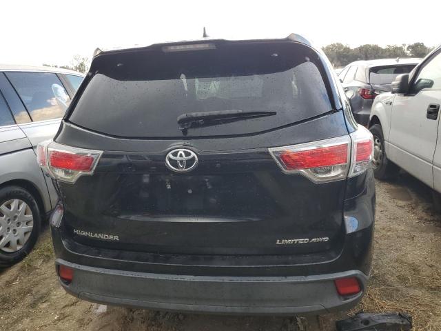 VIN 5TDDKRFH1ES011655 2014 Toyota Highlander, Limited no.6