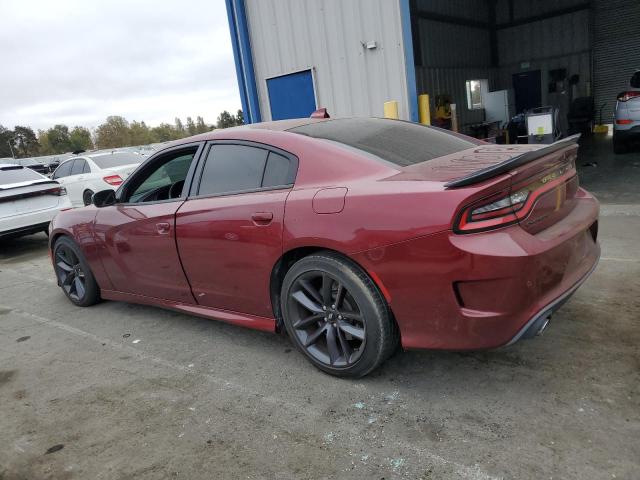 DODGE CHARGER GT 2019 burgundy  flexible fuel 2C3CDXHG5KH597693 photo #3