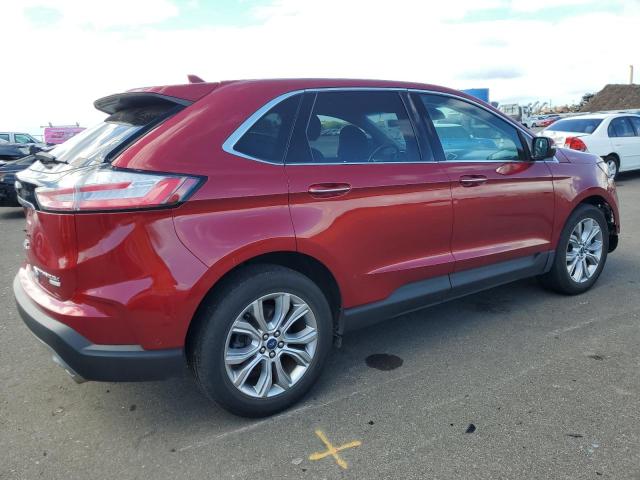 FORD EDGE TITAN 2019 red  gas 2FMPK3K92KBB42188 photo #4