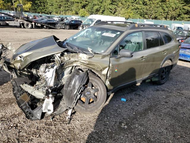 SUBARU OUTBACK WI 2023 green  gas 4S4BTGUD6P3168204 photo #1