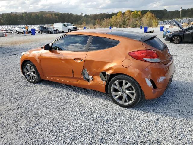 HYUNDAI VELOSTER 2016 orange  gas KMHTC6AD6GU299730 photo #3