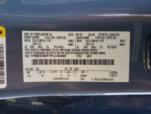 2023 FORD BRONCO BAS - 1FMEE5BP7PLC00408