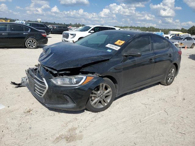 HYUNDAI ELANTRA SE 2018 black  gas 5NPD84LF6JH240532 photo #1