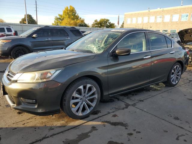 HONDA ACCORD SPO 2014 gray  gas 1HGCR2F55EA019583 photo #1