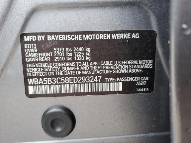 VIN WBA5B3C58ED293247 2014 BMW 5 Series, 535 XI no.13