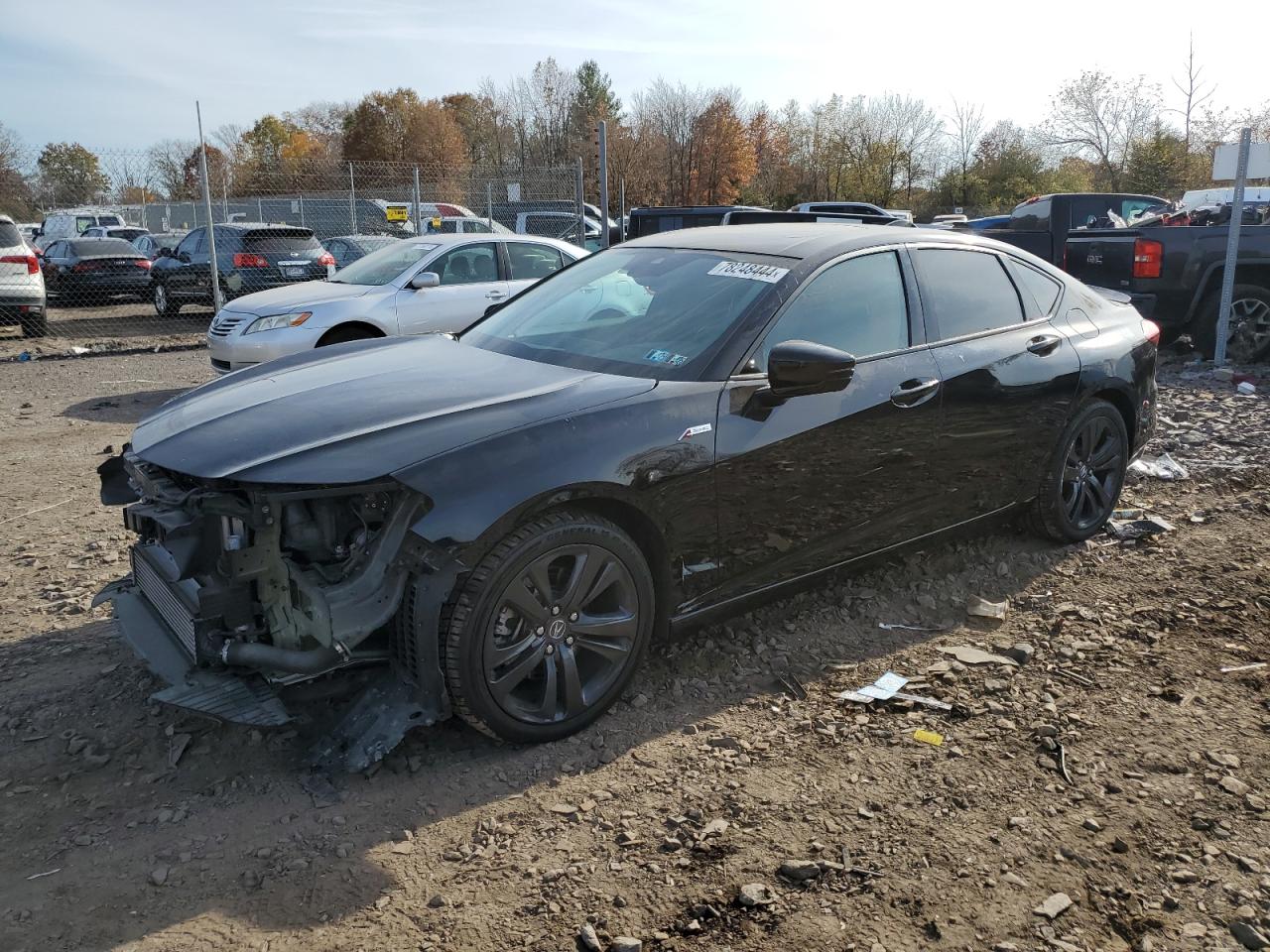 Lot #2974826294 2021 ACURA TLX TECH A