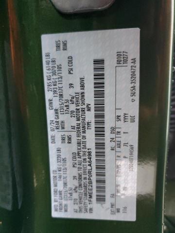 2024 FORD BRONCO WIL 1FMEE2BP0RLA64981
