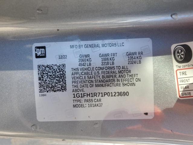 2023 CHEVROLET CAMARO SS - 1G1FH1R71P0123690