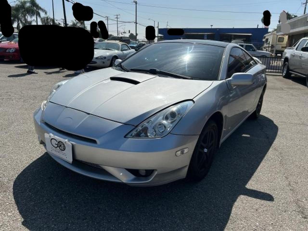 TOYOTA CELICA GT 2003 gray hatchbac gas JTDDR32T830147767 photo #3