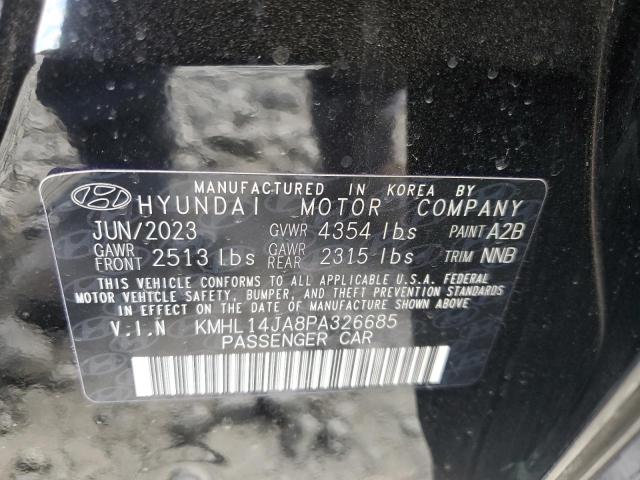 2023 HYUNDAI SONATA SEL - KMHL14JA8PA326685