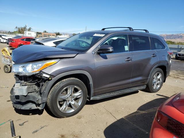 VIN 5TDDKRFH8FS084913 2015 Toyota Highlander, Limited no.1