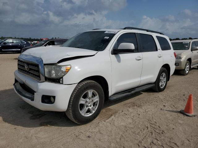 TOYOTA SEQUOIA SR 2013 white 4dr spor gas 5TDZY5G1XDS046661 photo #1