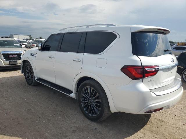 INFINITI QX80 SENSO 2022 white  gas JN8AZ2BF0N9743420 photo #3