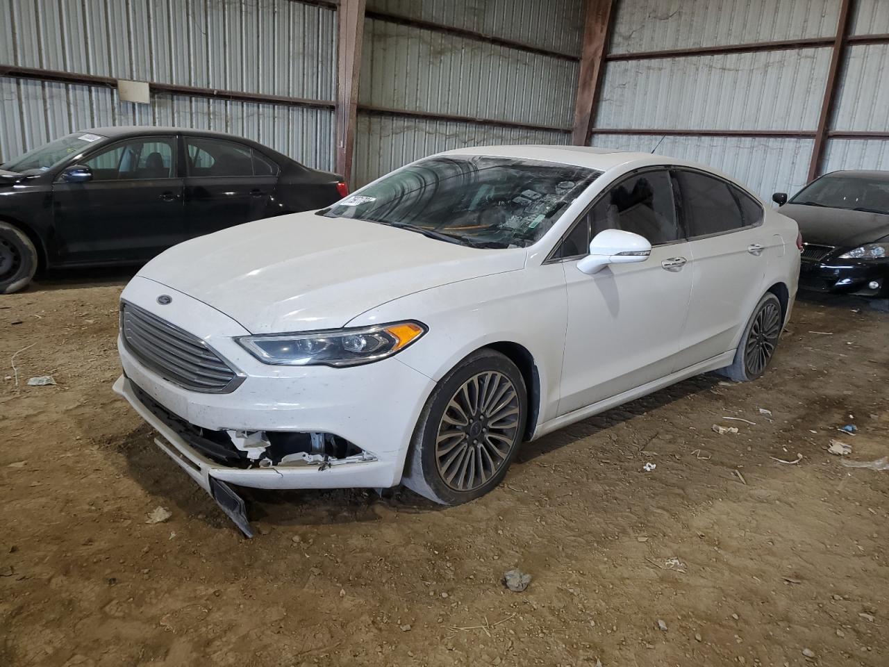 Lot #2923794899 2017 FORD FUSION TIT