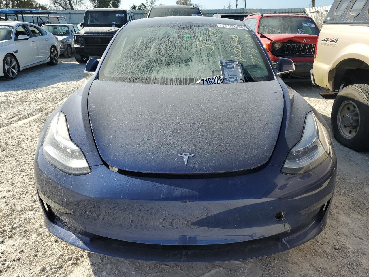 Lot #2962631069 2020 TESLA MODEL 3