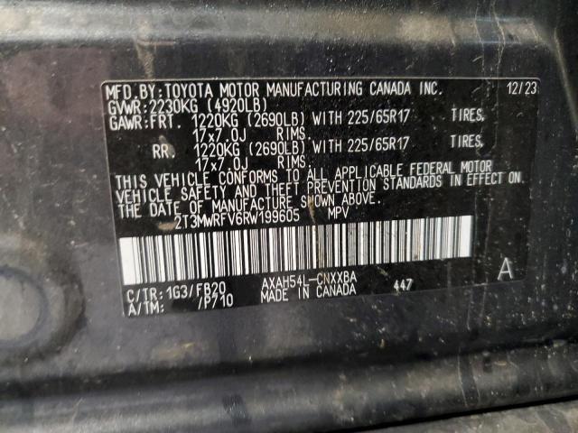 2024 TOYOTA RAV4 LE - 2T3MWRFV6RW199605