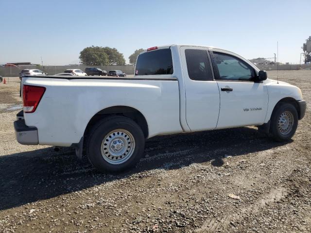 NISSAN TITAN XE 2008 white club cab flexible fuel 1N6BA06A58N324398 photo #4