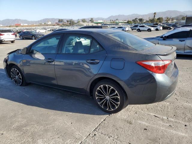 TOYOTA COROLLA L 2015 charcoal sedan 4d gas 5YFBURHE5FP280305 photo #3
