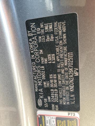 2019 KIA SOUL - KNDJN2A26K7025111