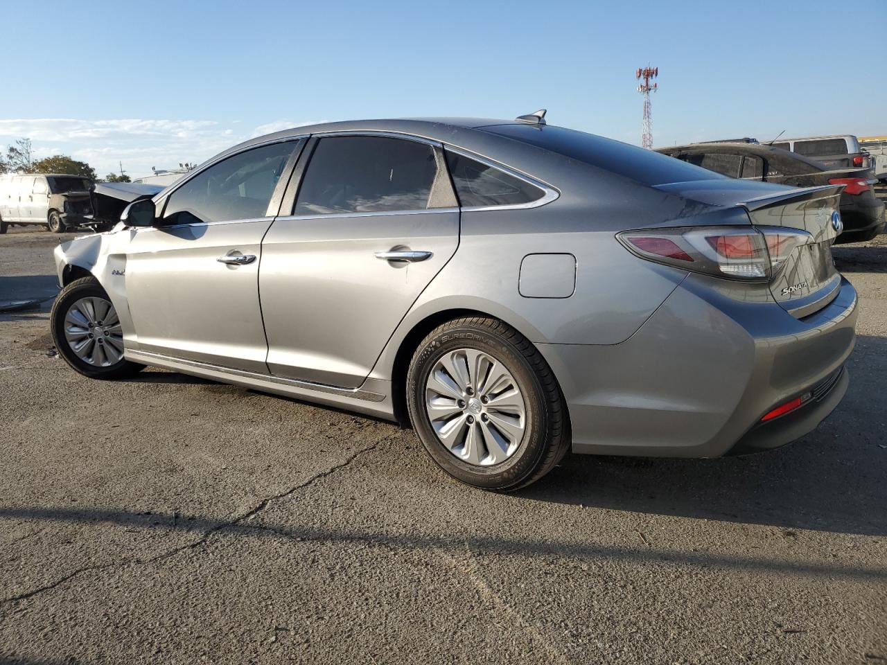 Lot #3030816504 2017 HYUNDAI SONATA HYB