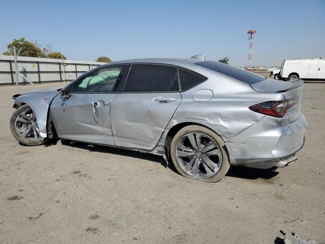 ACURA TLX TECH A 2022 silver  gas 19UUB6F56NA001495 photo #3