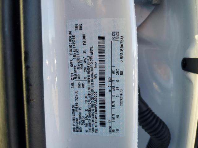 2023 FORD F150 SUPER - 1FTFW1E89PFA89202