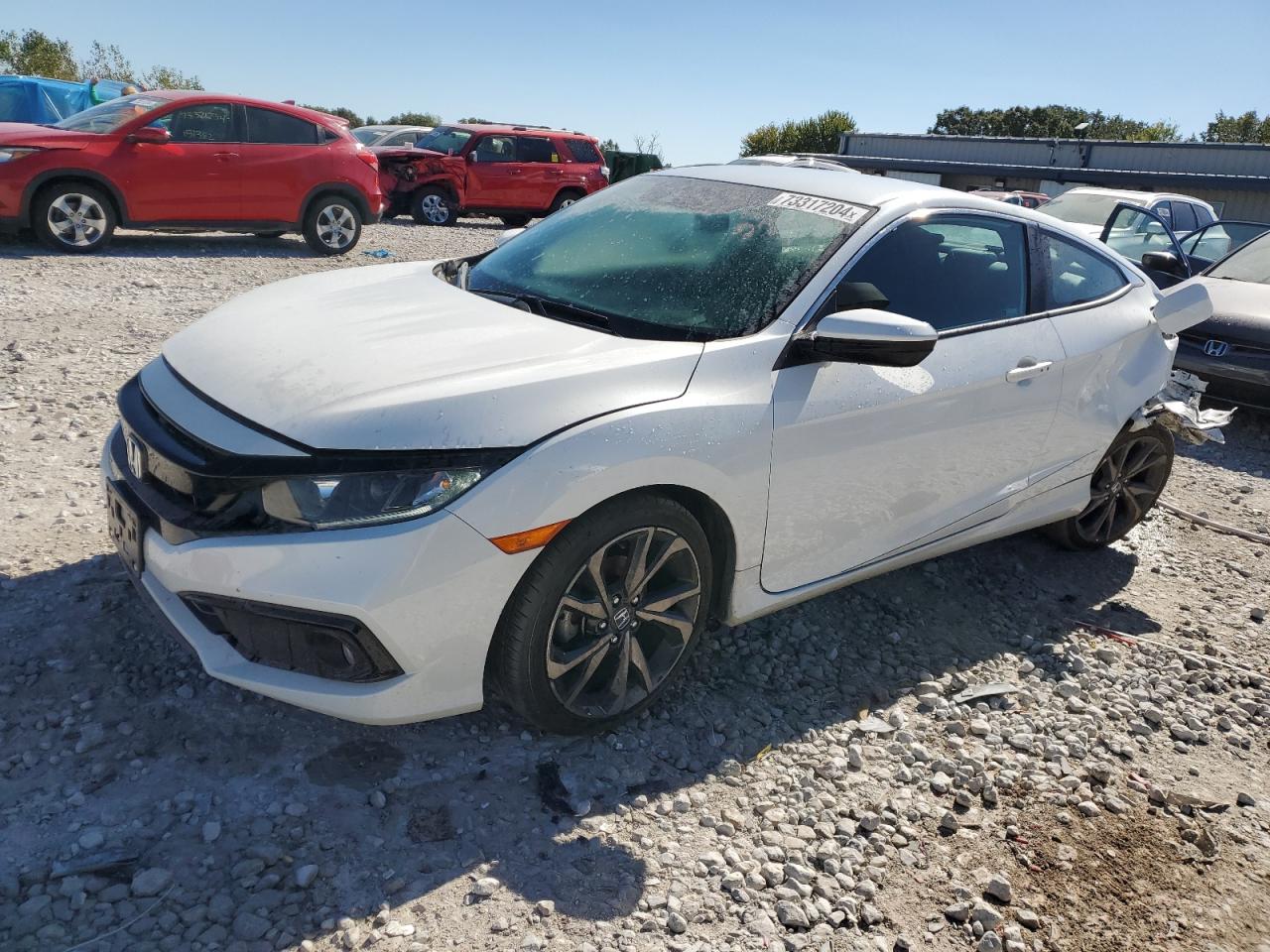 Lot #2879005001 2020 HONDA CIVIC SPOR