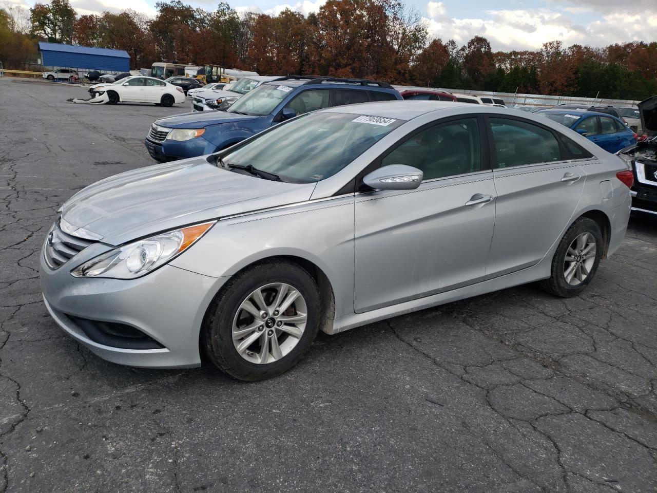 Lot #2998711653 2014 HYUNDAI SONATA GLS