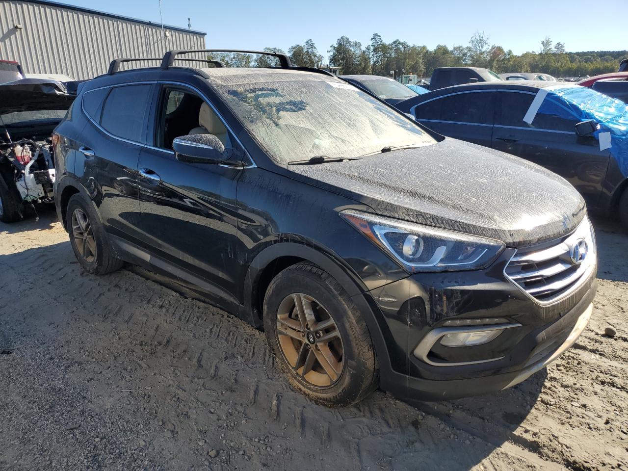 Lot #2909985036 2017 HYUNDAI SANTA FE S