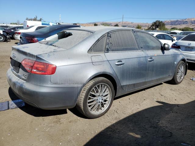 AUDI A4 2.0T QU 2009 charcoal sedan 4d gas WAULF78K29A141005 photo #4