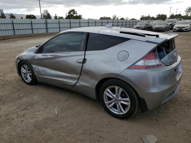 HONDA CR-Z 2011 silver  hybrid engine JHMZF1D45BS001840 photo #3