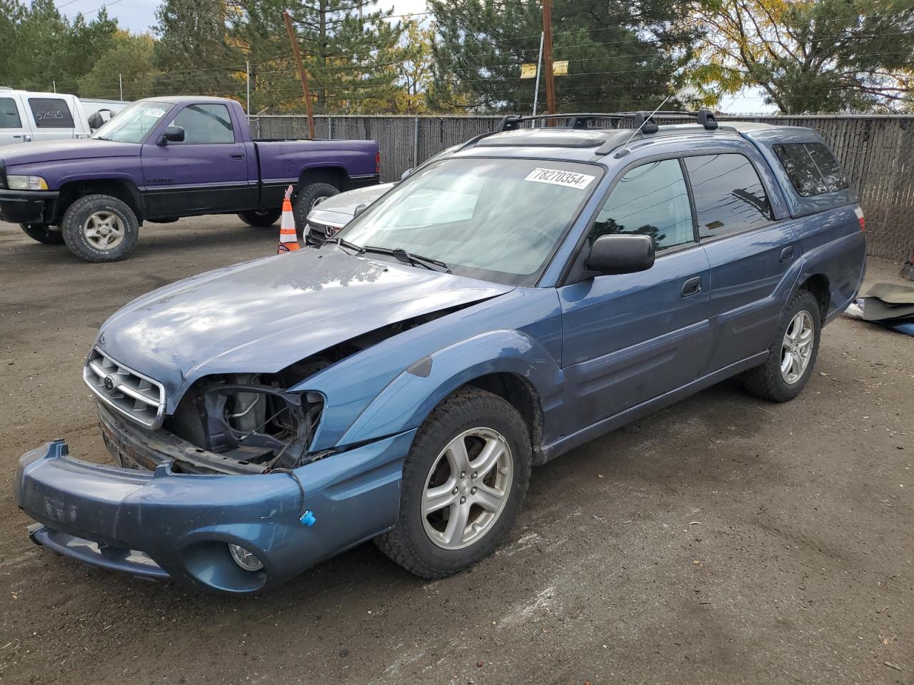 Lot #2977219174 2005 SUBARU BAJA SPORT