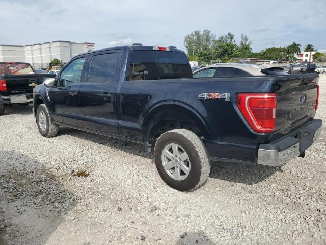 FORD F150 SUPER 2023 blue  gas 1FTFW1E51PKD35320 photo #3