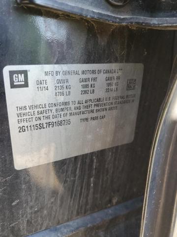 2015 CHEVROLET IMPALA LT - 2G1115SL7F9168795